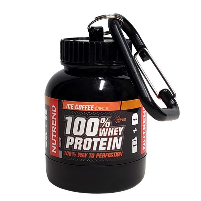 Whey Protein Isolate - 100/200ml Portable Protein Powder Supplement Container