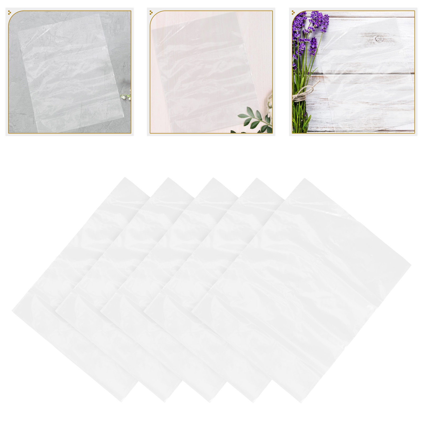 50pcs Flower Bags Plastic Fres - Nutrition & Fitness Class review and price