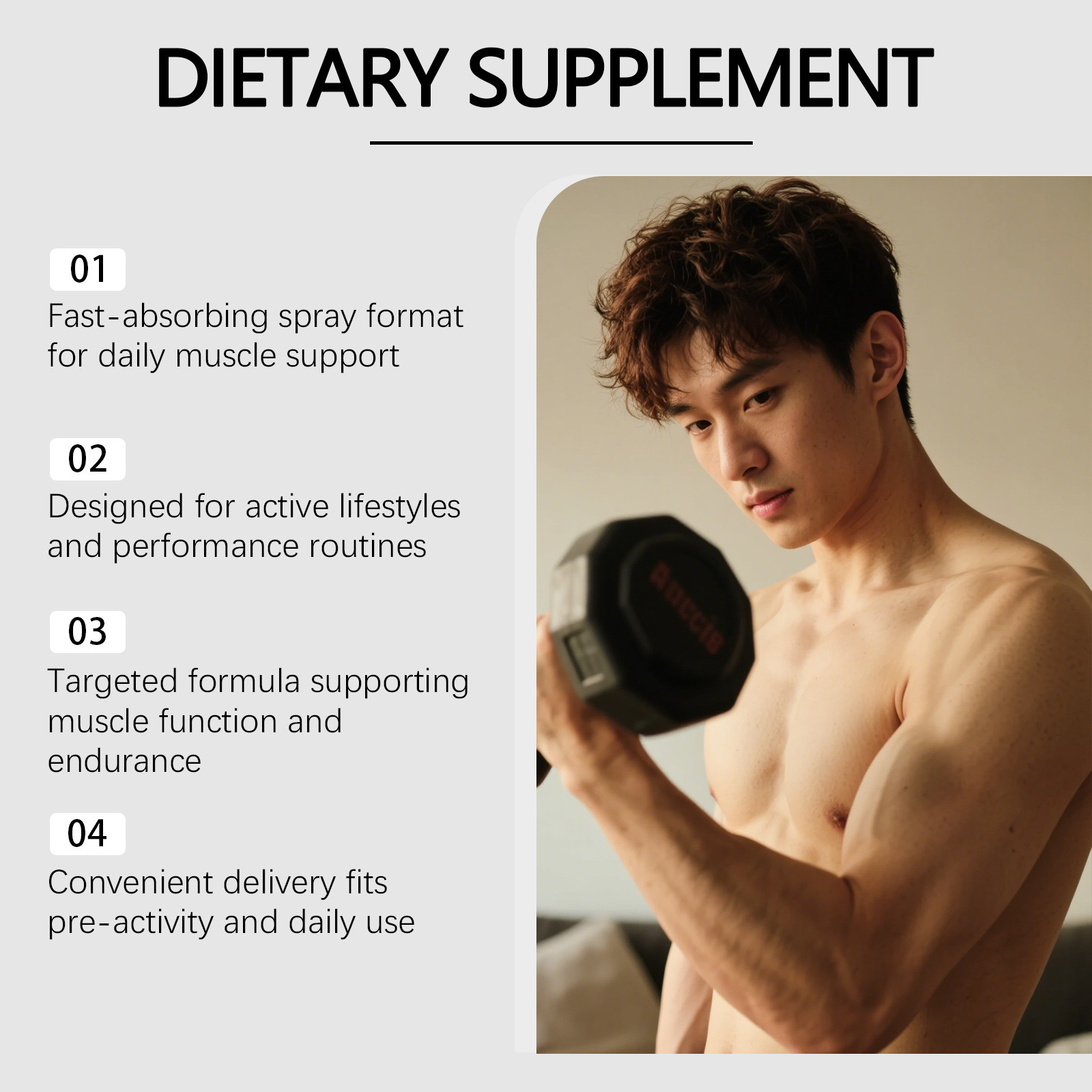 Muscle Growth Spray Enhance Ph - Nutrition Fitness Supplements review and price