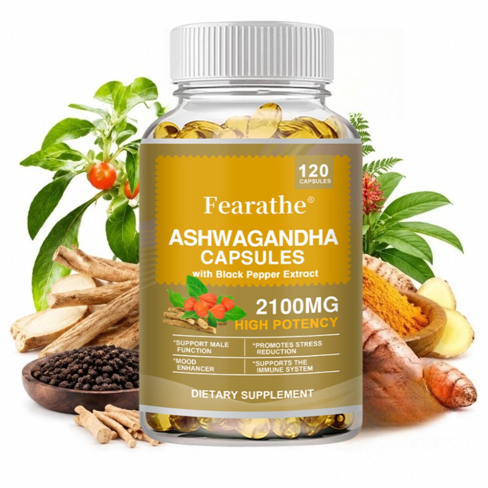 Ashwagandha 2100mg Capsules, w - Ashwagandha Extract Root review and price