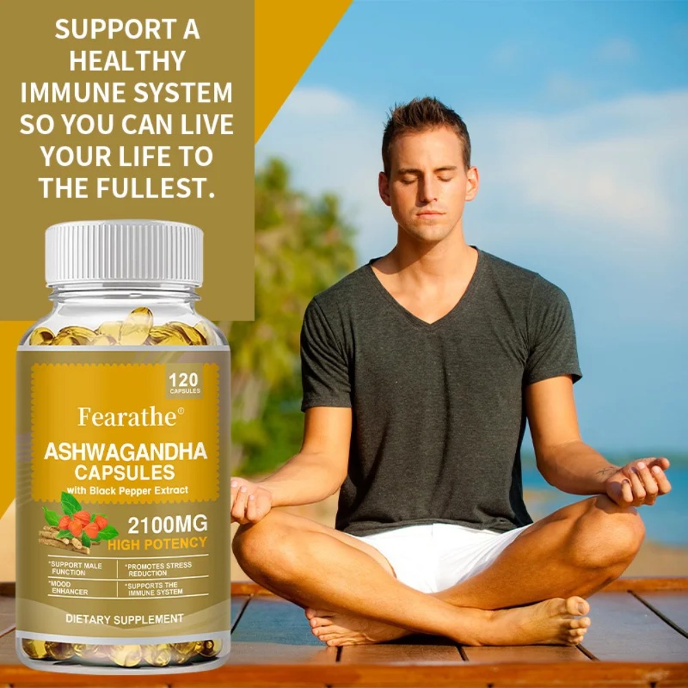 Ashwagandha 2100mg Capsules, w - Ashwagandha Extract Root review and price