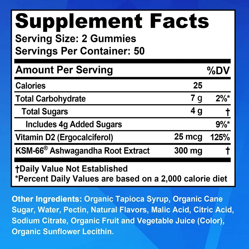 Ashwagandha Gummies - Stress R - Ashwagandha Extract Root review and price