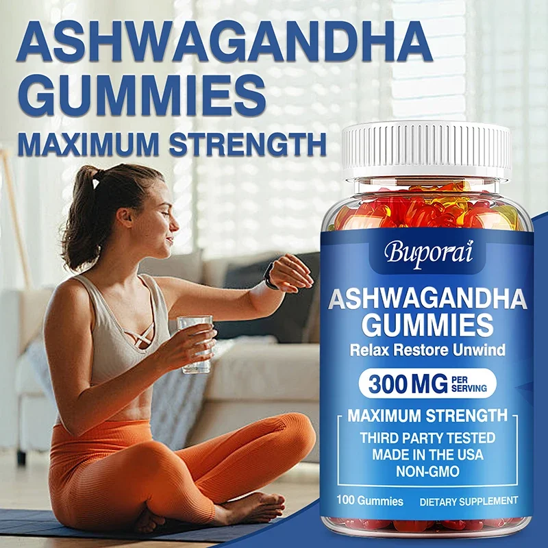 Ashwagandha Gummies - Stress R - Ashwagandha Extract Root review and price