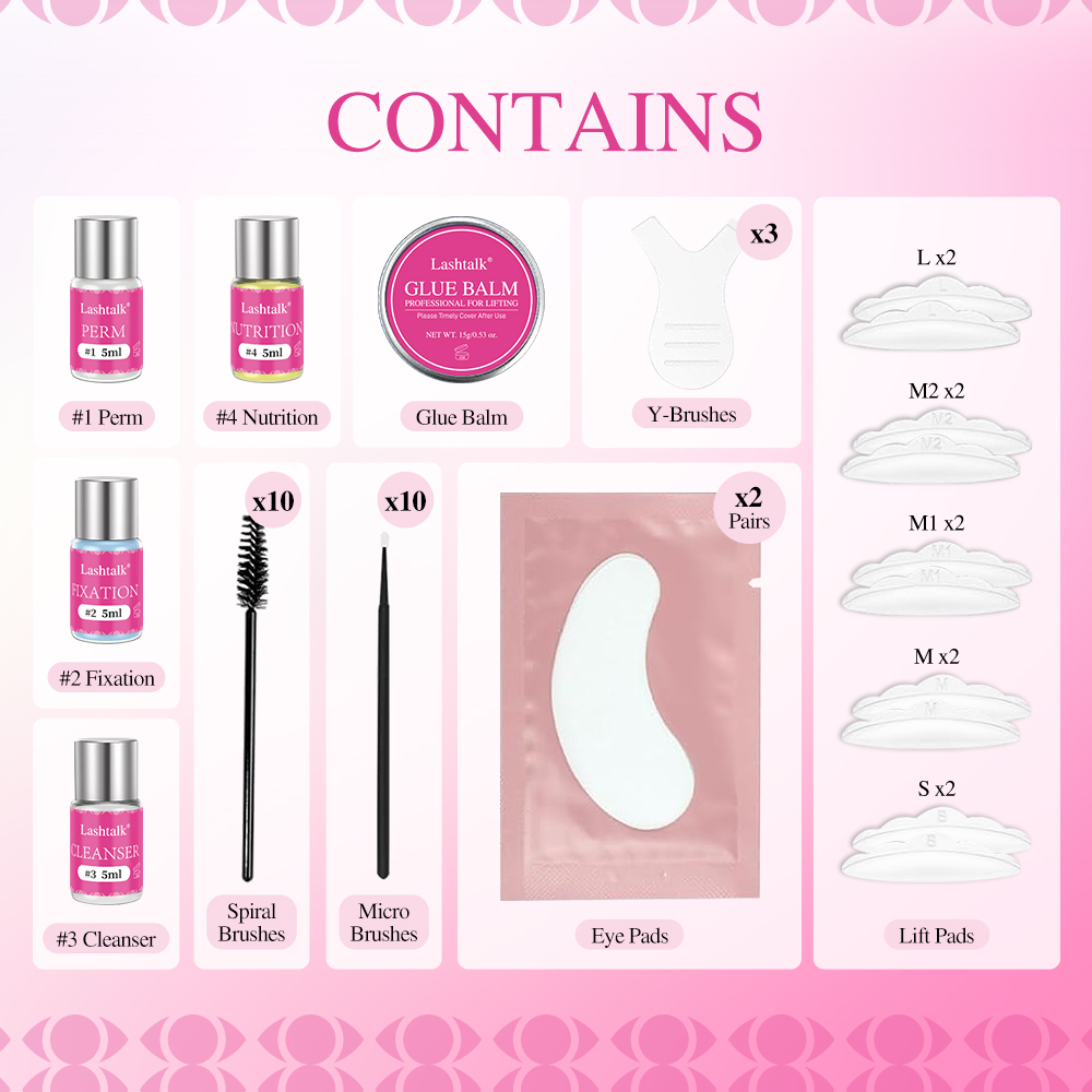 Lashtalk Lash Lift Kit Eyelash - Lifted Nutrition & Fitness Reviews review and price